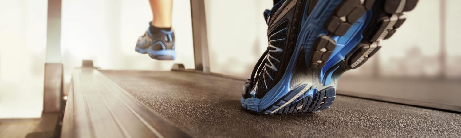 Laufband als Symbol für Ausdauertraining